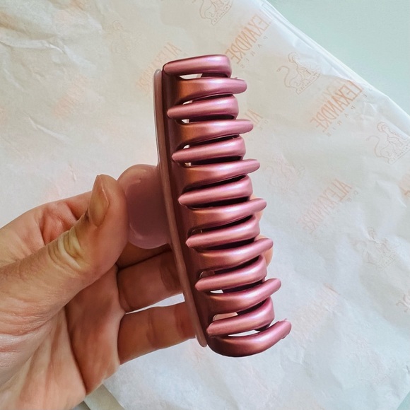 (Sold) Alexandre de Paris - Medium Jaw Hair Clip - Picture 4 of 6